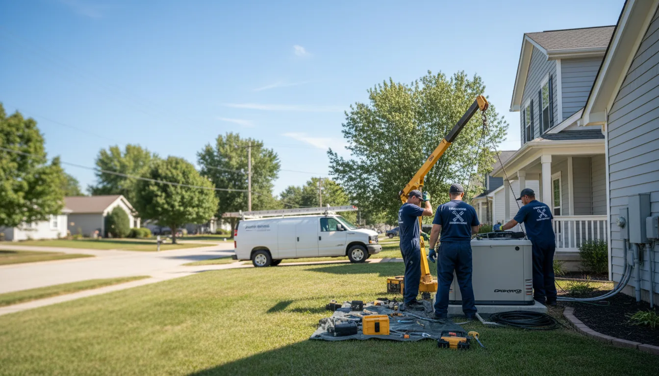 Generator Installation in Heflin, LA near me